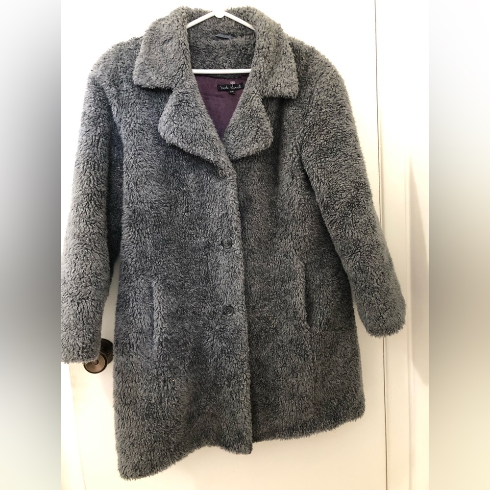 Nicole Benisti Teddy Coat size L